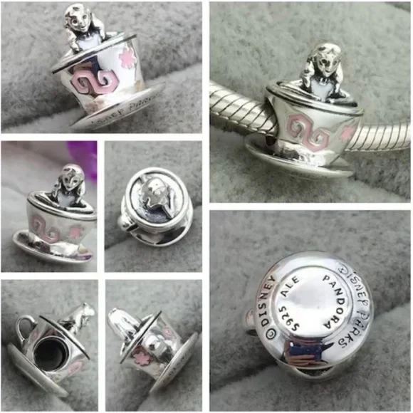 NWOT Pandora x Disney Alice in Wonderland Charm, Disneyland Paris - Picture 5 of 14